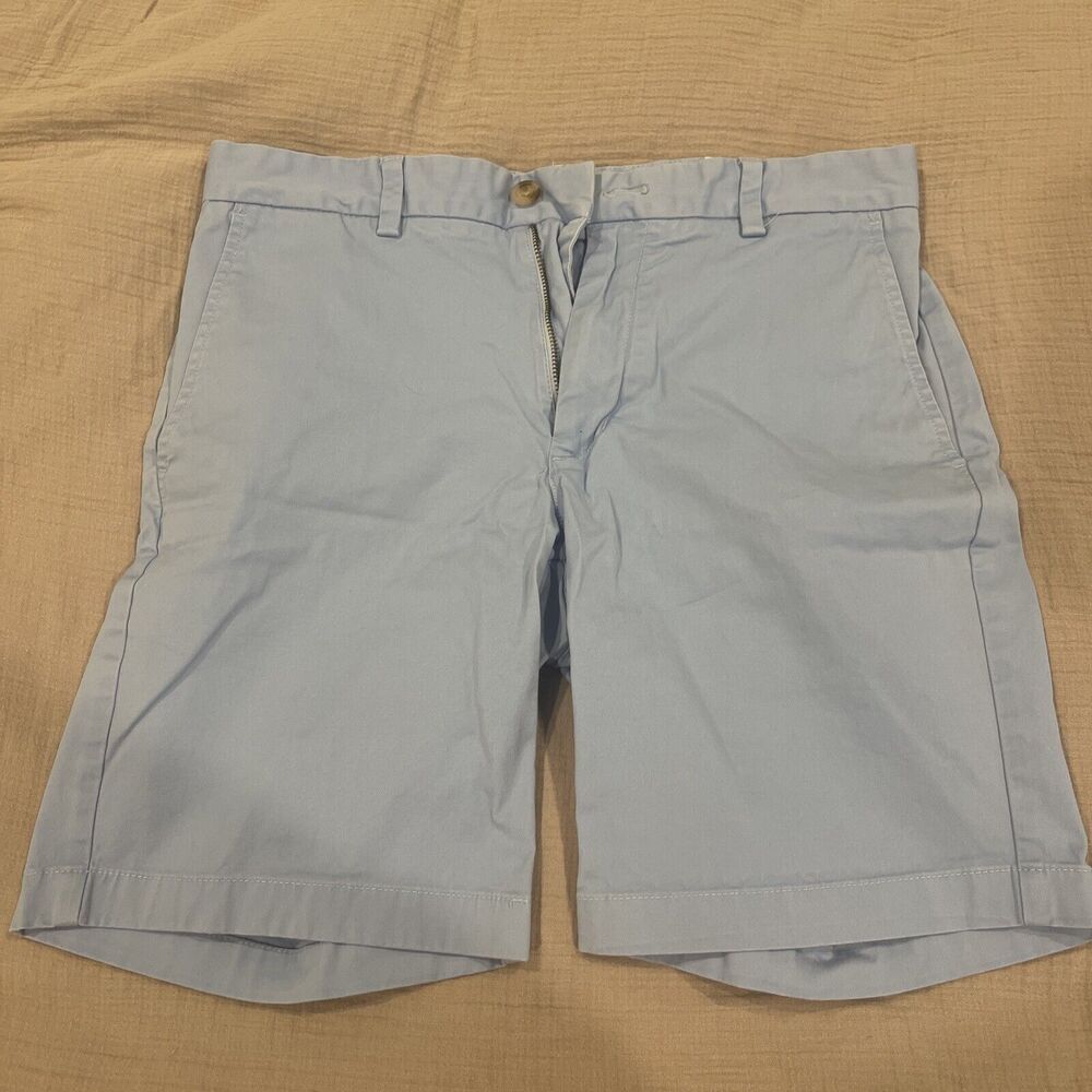 Vineyard Vines Shorts Mens 30 Blue Breaker Shorts Cotton Outdoors Casual Golf